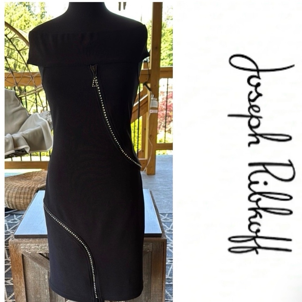 Joseph Ribkoff | Off the Shoulder Evening / Cocktail Dress